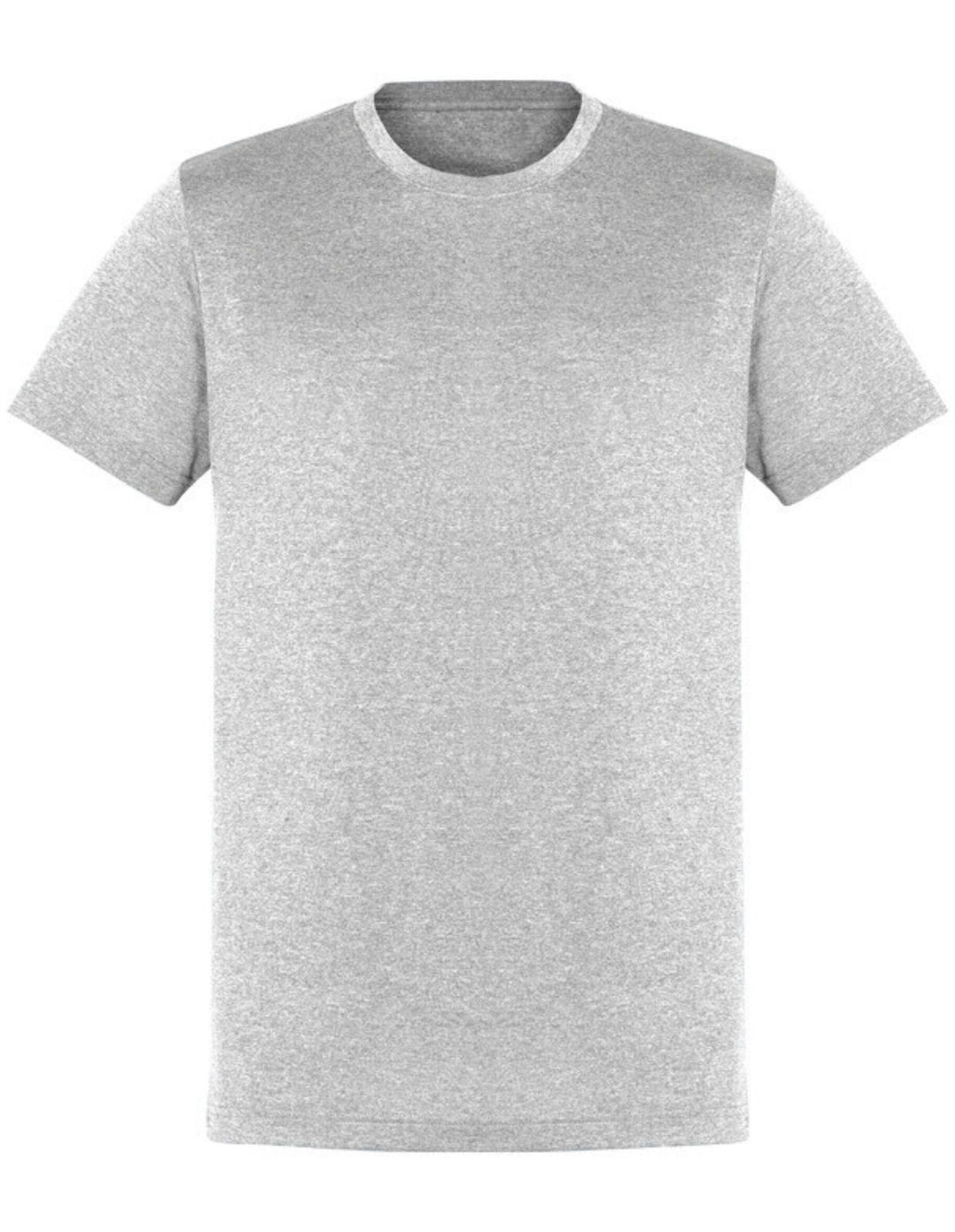 Plain T-Shirt 100% COTTON Basic Blank Tee Mens Ladies Casual BULK Adults - Grey Marle - XL