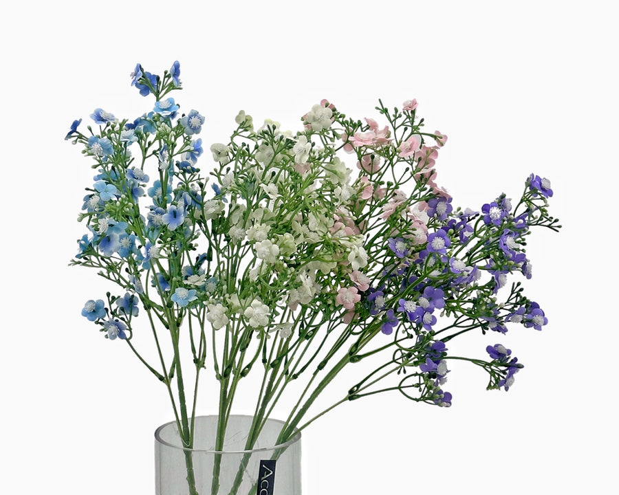 bulk 24 Artificail Babysbreath Spray 4 Assorted 15x68cm
