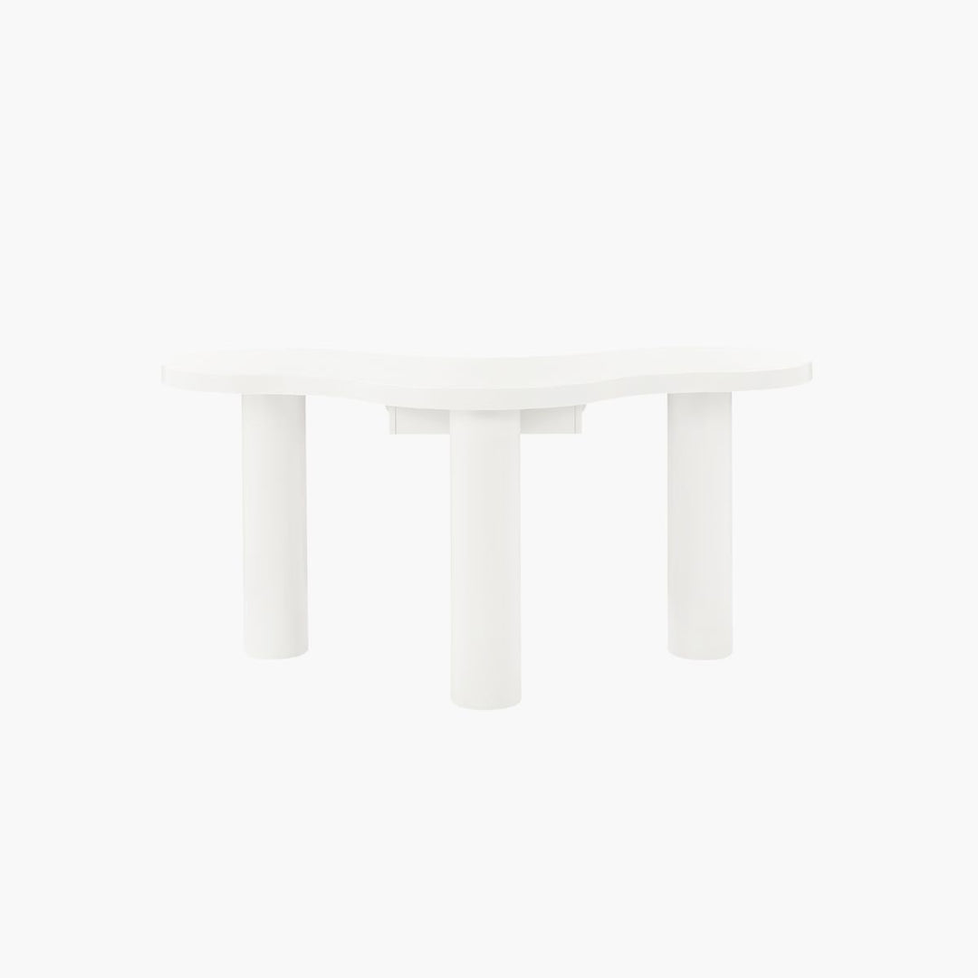 Aurora White Office Desk