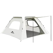 Four-sided tent with Sunshade Awning - Large size (240x240x155cm), High-Strength UV Protection and Multi-Coating Waterpr