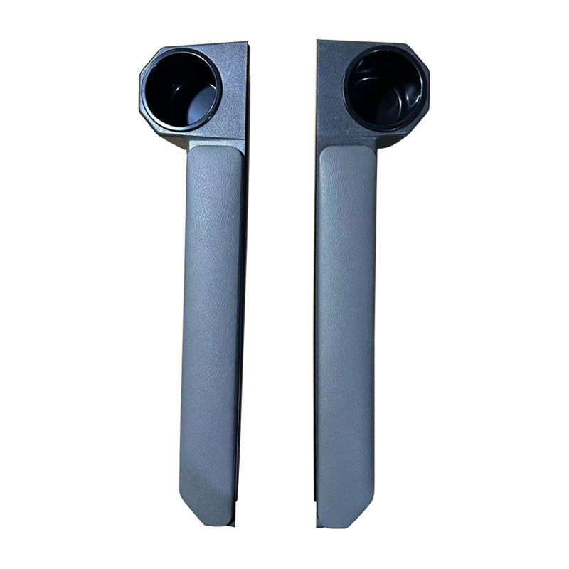 2pcs pasted version Car Door Armrest with Cup Holder for Toyota Land Cruiser 70 Series FJ79 LC75 Interior Accessory Up