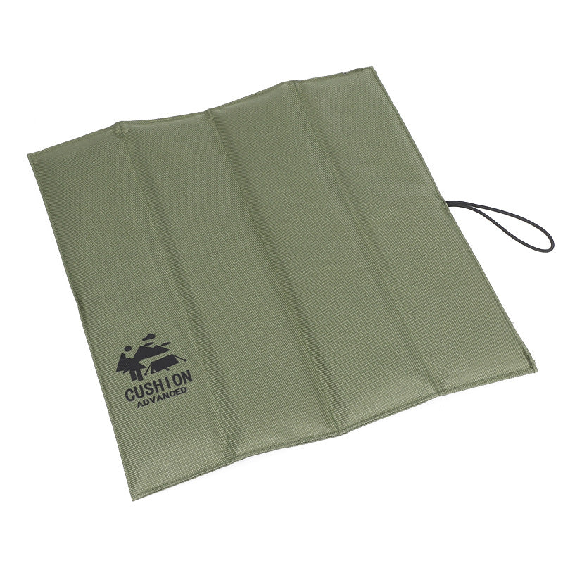 4 PCS Green Portable Waterproof Outdoor Picnic Mat, Moisture-Proof Thermal Seat Pad, Foldable and Lightweight Travel Cus