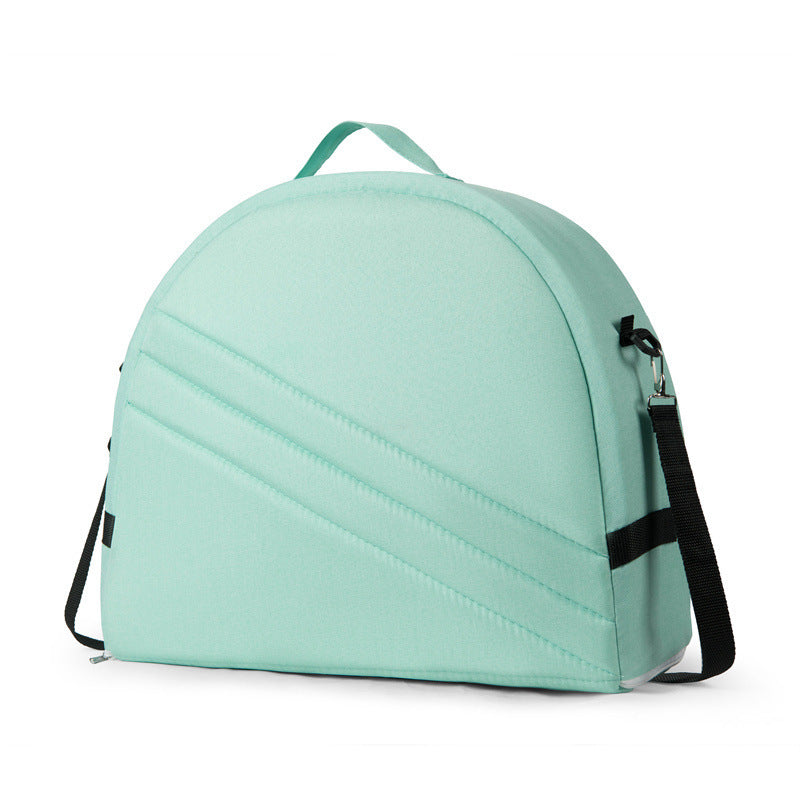 Green Portable Multi-Purpose Baby Bed and Diaper Backpack - Lightweight, Waterproof, Canvas + Polyester Material, Travel