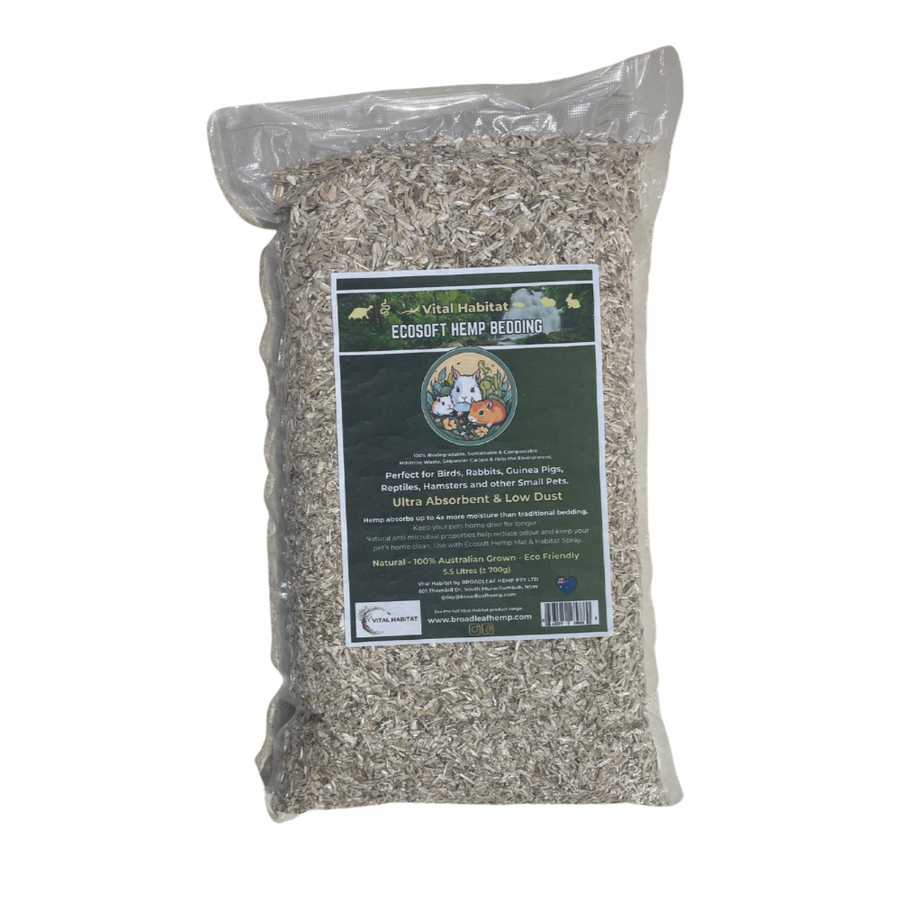 Ecosoft - Natural Hemp Bedding | 5L ±0.7kg