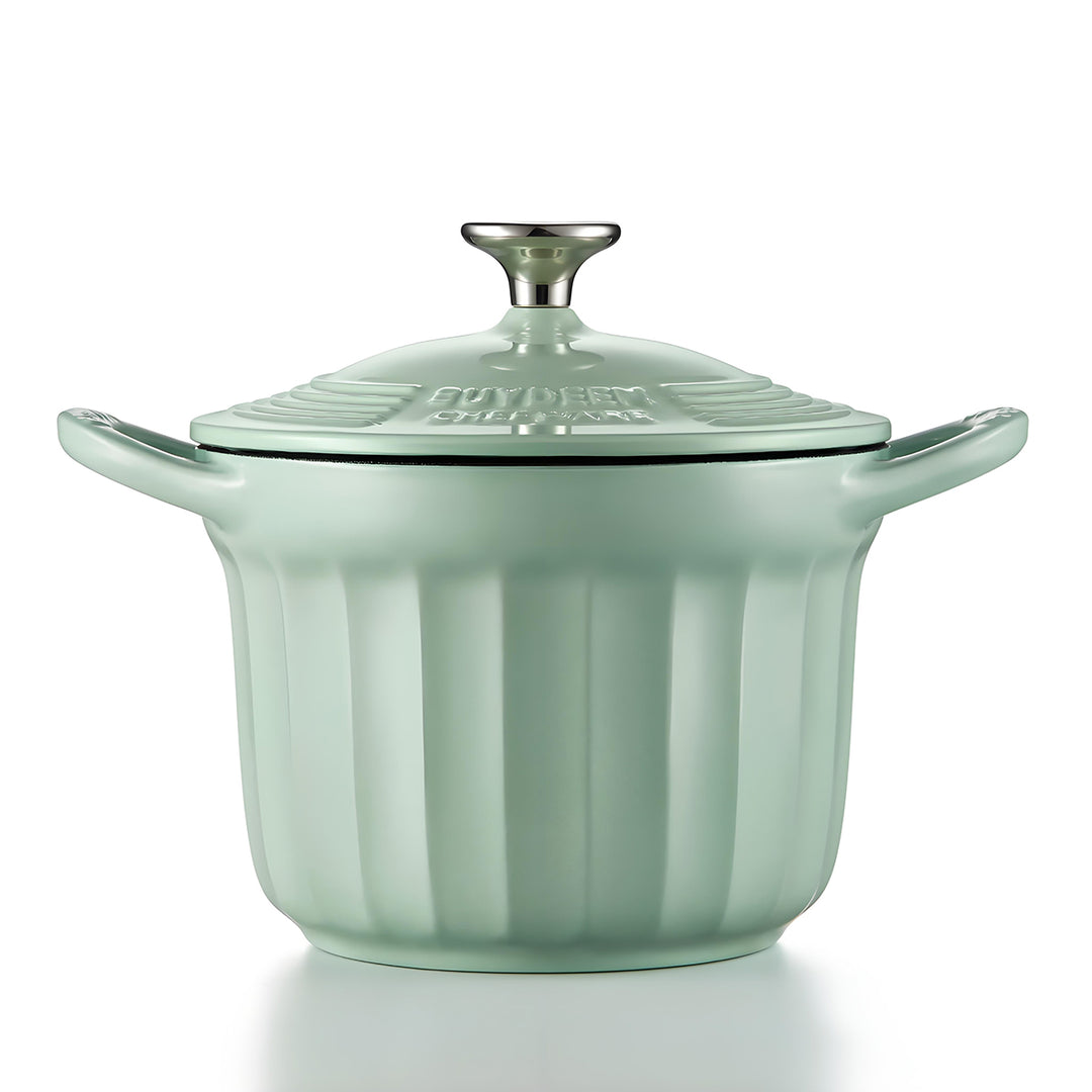 BUYDEEM 1.8L Enameled Cast Iron Dutch Oven CP541