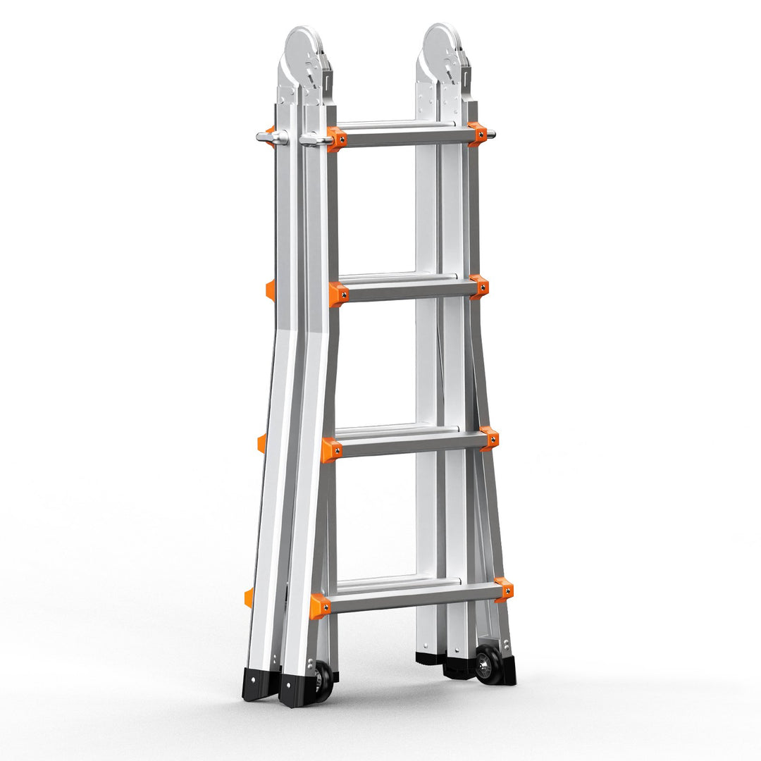 VEVOR Telescoping Ladder A Frame 15 FT Extension Multi-Function for Homework