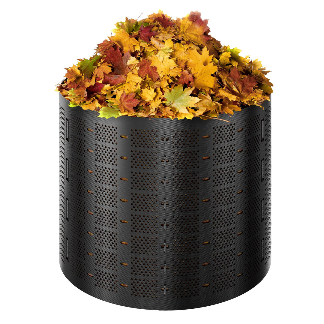 VEVOR Compost Bin 1000 L, Outdoor Expandable Composter, Easy to Setup & Large Capacity Composting Bin, Fast Creation of Fertile Soil