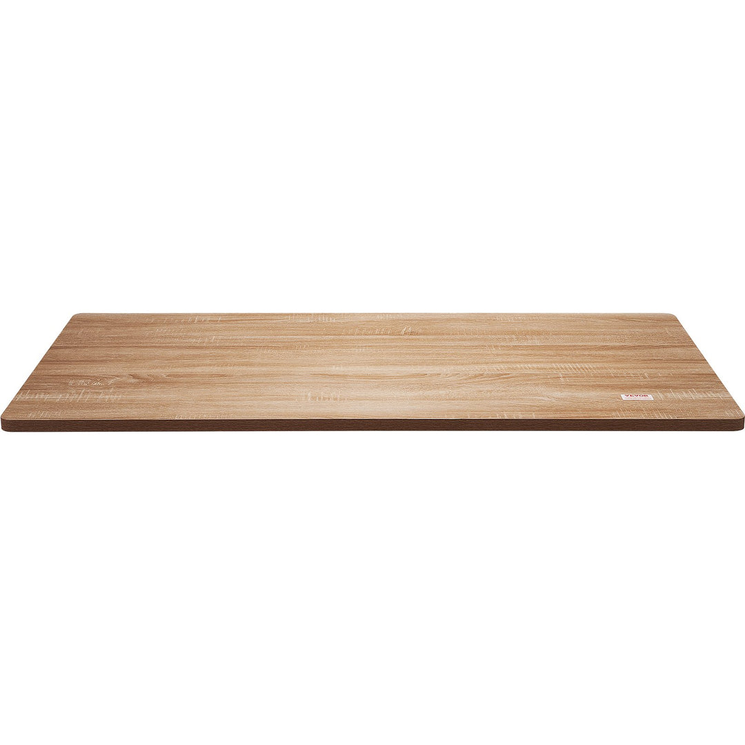 VEVOR Table Top, 63" x 31.5" x 1", 220.5 lbs Load Capacity, Universal One-Piece Particle Board Desktop for Height Adjustable Electric Standing Desk Frame, Rectangular Countertop for Home & Office Desk