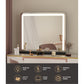 Embellir Makeup Mirror With Light Hollywood Vanity LED Tabletop Mirrors 50X60CM