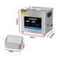Devanti 10L Ultrasonic Cleaner Heater Cleaning Machine Timer Industrial 240W