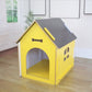 Floofi Wooden Pet House No Door (XL Yellow) - PT-PH-188-GF