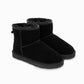 Ugg Boots Genuine Australian Sheepskin Unisex Mini Classic Suede (Black, EU39)