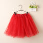 New Kids Tutu Skirt Baby Princess Dressup Party Girls Costume Ballet Dance Wear, Red, Kids