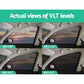 Giantz Window Tint Film Black Roll 35% VLT Home House 100cm X 30m Tinting Tools