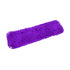 SOGA 90x22 Purple Microfiber Flat Mop Floor Cleaning Pads Rotating Dust Remover