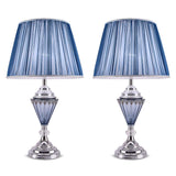 SOGA 2X LED Elegant Table Lamp with Warm Shade Desk Lamp