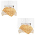 SOGA 2X 150x200cm Throw Blanket Camel Brown Double Layer Rabbit Fur Cozy Comfort with Stylish Decor