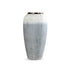SOGA 35x17cm White and Grey Large Ceramic Flower Vase Elegant Living Room Home Decor
