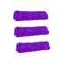 SOGA 3X 90x22 Purple Microfiber Flat Mop Floor Cleaning Pads Rotating Dust Remover