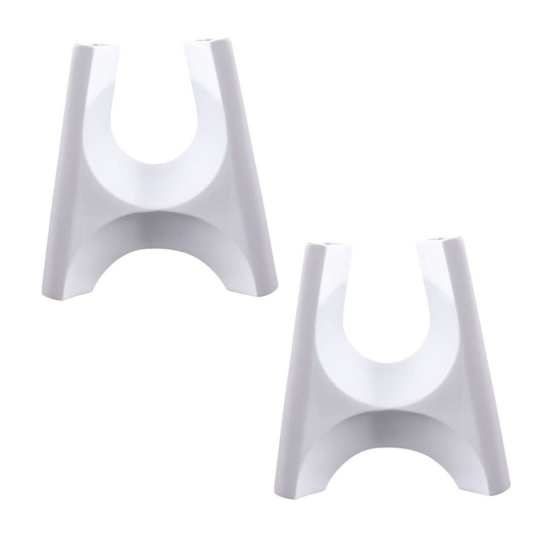 SOGA 2X 31x32cm Ornament Modern Minimalist Bottle Holder Stylish Cylindrical Stand and Plant Pots for Home D?cor