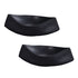 SOGA 2X 37x12.5cm Ornament boat shaped plate ceramic food decoration Serving Tray For Kitchenware Kitchenware