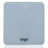 SOGA 180kg Digital Fitness Weight Bathroom Gym Body Glass LCD Electronic Scales White