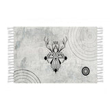 SOGA 90cm Woven Minimalist Bedroom Area Rug Carpet, Home Decor