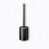 SOGA 27cm Wall-Mounted Toilet Brush with Holder Bathroom Cleaning Scrub Black