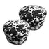 SOGA 2X 48x35cm Round Soft Pouffe Seat Cushion Elegant Home Accent Décor Stylish Footstool Footstool