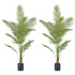SOGA 2X 210cm Green Artificial Indoor Rogue Areca Palm Tree Fake Tropical Plant Home Office Decor