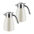 SOGA 2X 1.2L Stainless Steel Insulated Vacuum Flask Water Bottle White White
