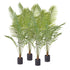 SOGA 4X 180cm Green Artificial Indoor Rogue Areca Palm Tree Fake Tropical Plant Home Office Decor