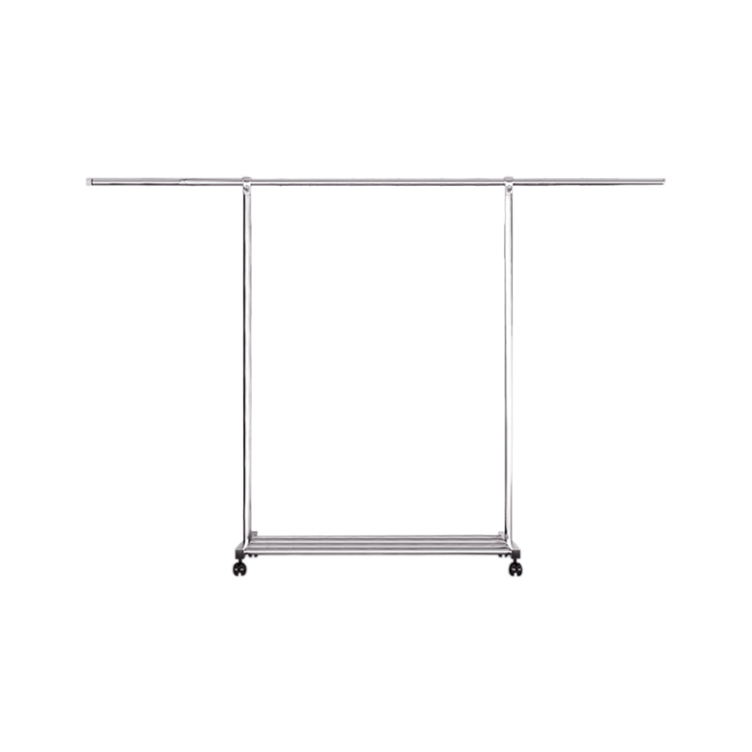 SOGA 240cm Stainless Steel Floor-Standing Clothes Rack - Durable and Space-Saving Laundry Organizer Organizer