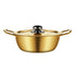 SOGA 22cm Ramen Pot in Vibrant Yellow, Crafted from Durable with Lid Kitchen Essential