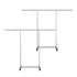 SOGA 2X 180cm Stainless Steel Floor-Standing Clothes Rack - Durable and Space-Saving Laundry Organizer Organizer