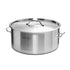 SOGA Stock Pot 9Lt Top Grade Thick Stainless Steel Stockpot 18/10 RRP