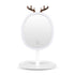 SOGA White Antler LED Light Makeup Mirror Tabletop Vanity Home Decor