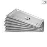SOGA 6X Gastronorm GN Pan Lid Full Size 1/1 Stainless Steel Tray Top Cover