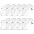 10X Outdoor Protection Hat Anti-Fog Pollution Dust Protective Cap Full Face HD Shield Cover Adult White