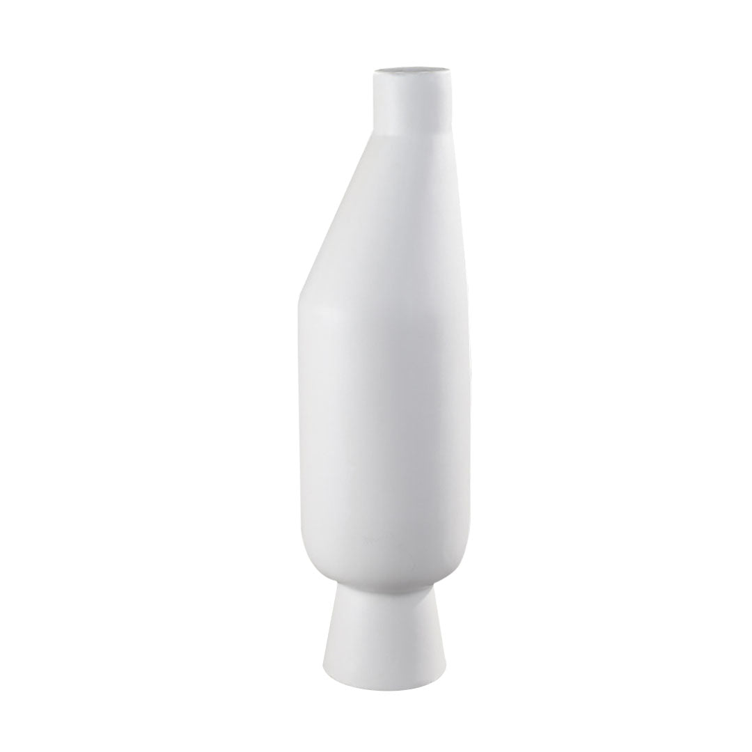 SOGA 14x52cm Ornament Modern Minimalist Vase Decorative with Narrow tops and Wider rounded Body for Home Decor