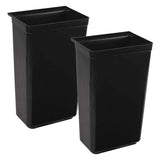SOGA 2X Large Food Trolley Utility Cart Waste Storage Bin