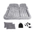 SOGA Grey Inflatable Car Boot Mattress Portable Camping Air Bed Travel Sleeping Essentials