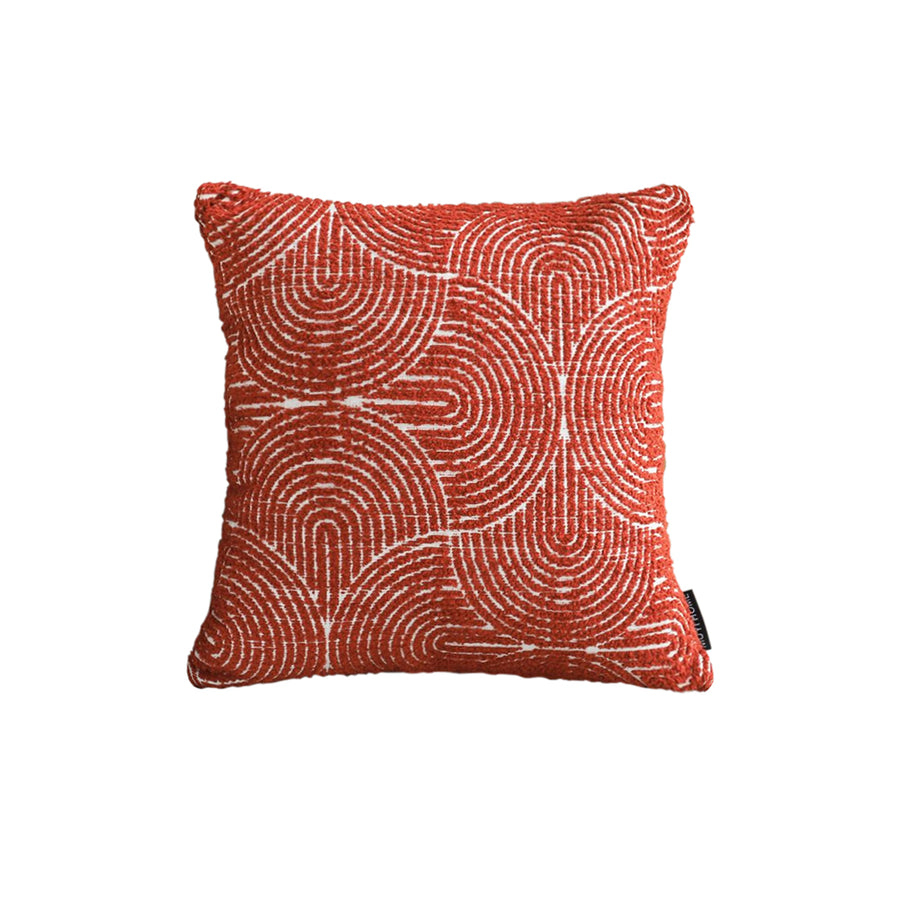 SOGA 50Cm Red Oversized Pillow Perfect Cinnabar Outdoor/Indoor Lumbar Throw Pillow
