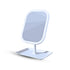 SOGA 26cm White Squared Smart LED Makeup Bedroom Table Vanity Mirror Tricolor  w/ 5x Magnification