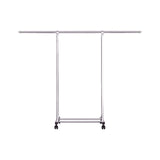 SOGA 180cm Stainless Steel Floor-Standing Clothes Rack - Durable and Space-Saving Laundry Organizer Organizer