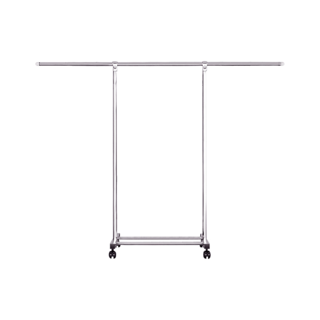 SOGA 180cm Stainless Steel Floor-Standing Clothes Rack - Durable and Space-Saving Laundry Organizer Organizer