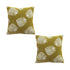 SOGA 2X 50cm Throw Pillow Green Autumn Harvest Pumpkin Print Home Decor