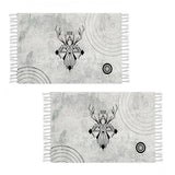 SOGA 2X 90cm Woven Minimalist Bedroom Area Rug Carpet, Home Decor