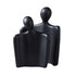 SOGA Ornament Set of 2 Abstract Human Figurine Sculptures Minimalist Modern Art Statues for Home Décor Décor
