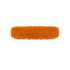 SOGA 60x12 Orange Microfiber Flat Mop Floor Cleaning Pads Rotating Dust Remover